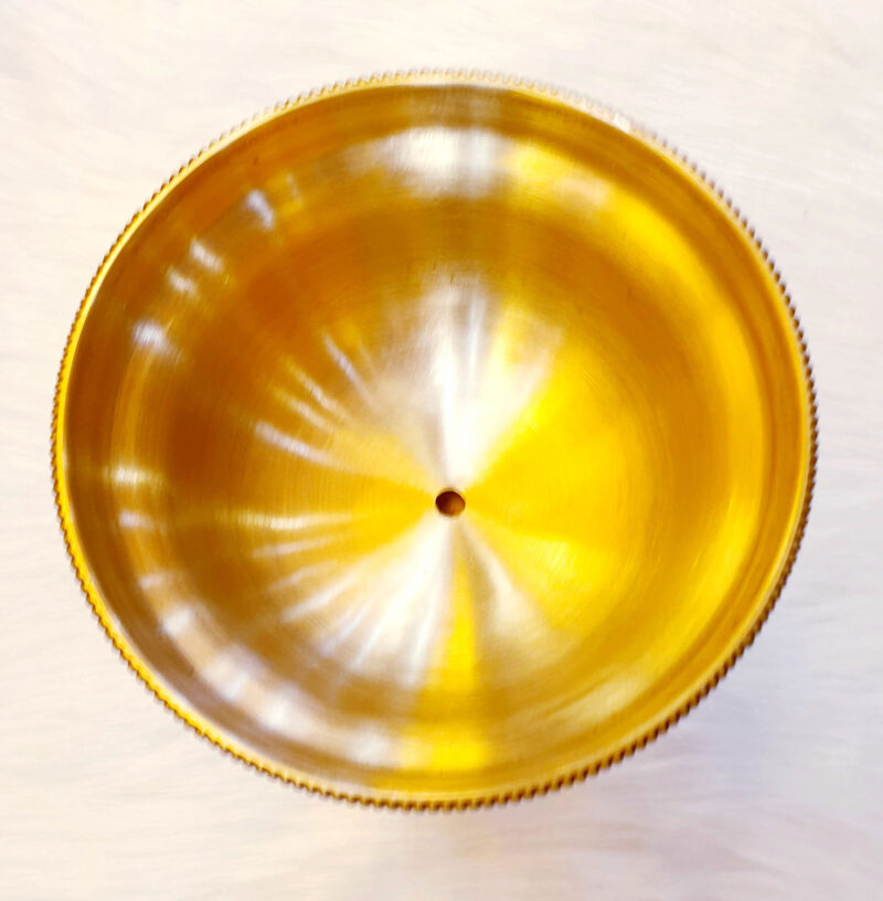 Chén đồng đựng nến bơ (25 cm)